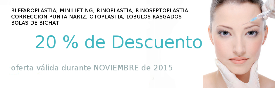 descuentos 20% cirugía estética  Las Palmas de Gran Canaria.